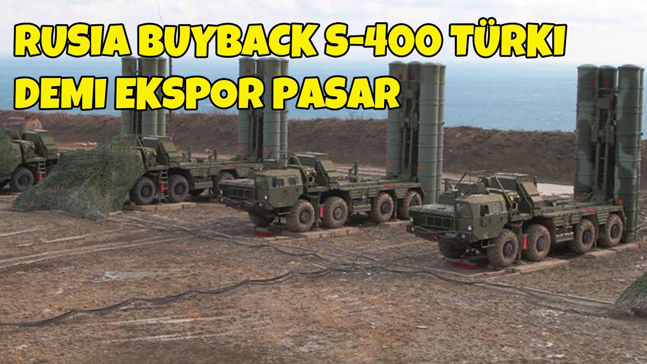 Youtube Thumbnail image of : RUSIA TIBA TIBA MAU BELI KEMBALI SISTEM PERTAHANAN S 400 TURKI
